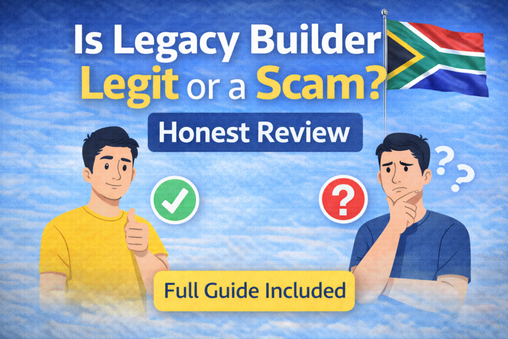 Is Legacy Builder legit or a scam? Honest review in South Africa
