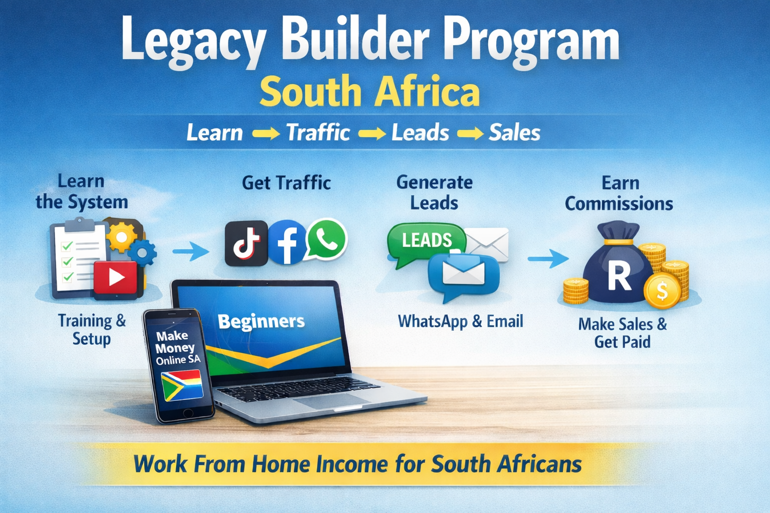 What is the Legacy Builder Program in South Africa