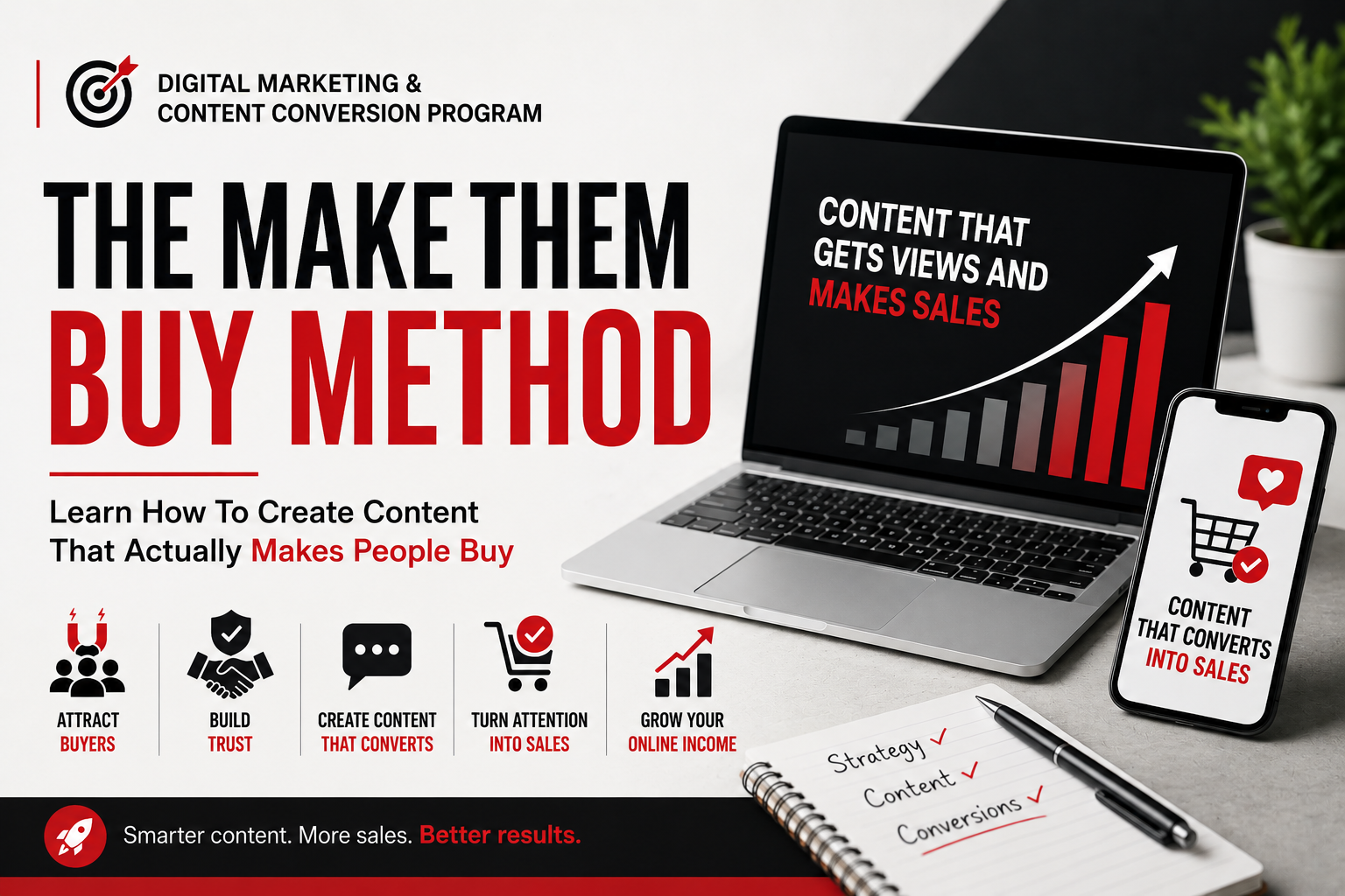 The Make Them Buy Method digital marketing program for South Africans